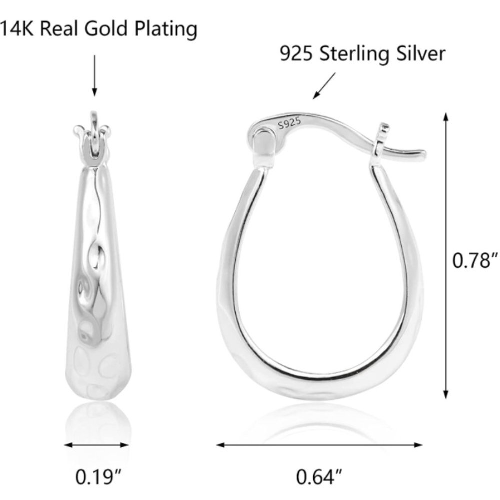 Silver Dangle Earring - Picture 4 of 12